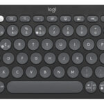 Teclado Pebble Keys 2 K380s Inalámbrico Logitech Negro Español Logitech Grafito_0