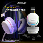 Audífonos Ocelot Phantom H1 Inalámbricos Blanco_3