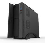 Gabinete Slim Acteck Bern M-atx M-itx Lector Sd Fuente 500 Color Negro_0
