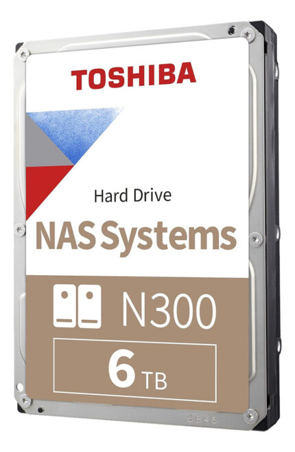 Disco Duro Interno Toshiba Nas N300 6tb Sata 6gb/s 3.5 PuLG Gris_0