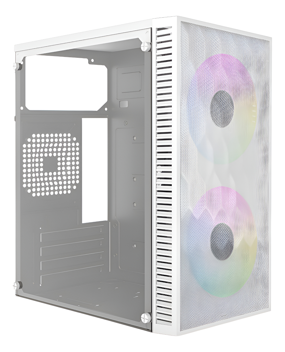 Gabinete Mini Torre Fuji Gc470 | M-atx, 500w Usb 3.0, 2xfan Color Blanco_0 Gabinete Mini Torre Fuji Gc470 | M-atx, 500w Usb 3.0, 2xfan Color Blanco_0