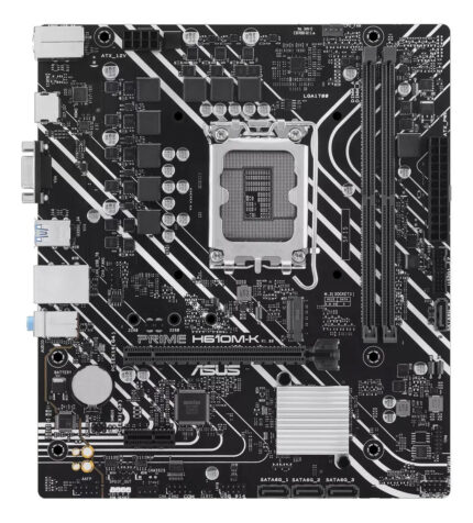 Tarjeta Madre Asus Prime H610m-k Lga 1700 2x Ddr5 Micro Atx Negro_1