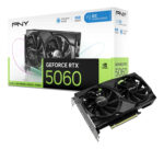 Tarjeta De Video Pny Geforce Rtx 5060 Oc Edition 8gb Gddr7 Vcg50608dfxpb1-o Dual Fan Pci Express 5.0 Ia_0