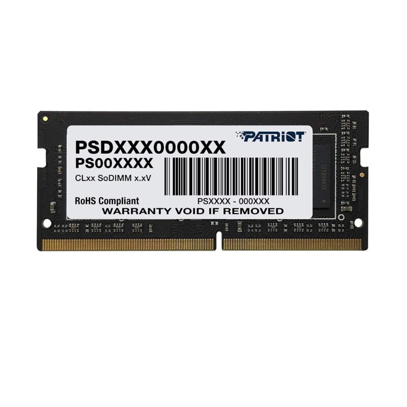 Patriot Signature DDR4 RAM 16GB (1X16GB) 3200MHz CL22 SODIMM Memoria para Laptop/Notebook - PSD416G32002S_0