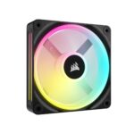Corsair iCUE Link QX120 RGB RGB de Cúpula Magnética de 120mm Ventilador - Negro_0
