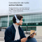 Audífonos Para Disp Inalámbricos Luxe Chic Hp710 Over Ear Color Azul_2