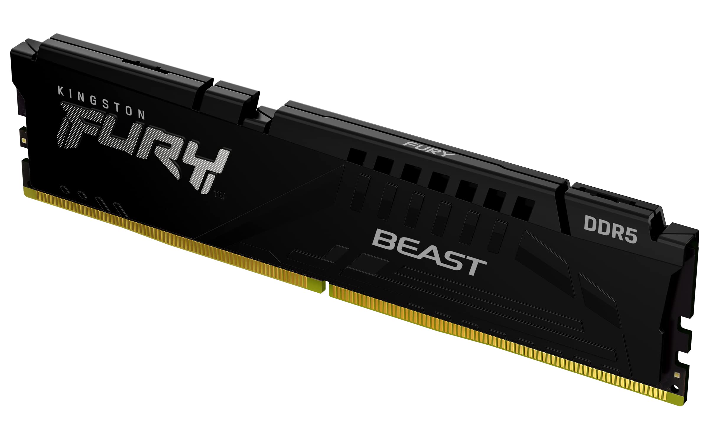 Kingston Fury Beast Black DDR5, Memoria Gamer, Capacidad: 16GB, Frecuencia: 5200MT/s, Latencia: CL40, Factor de Forma: DIMM, Intel XMP, Color: Negro, SKU: KF552C40BB-16_0 Kingston Fury Beast Black DDR5, Memoria Gamer, Capacidad: 16GB, Frecuencia: 5200MT/s, Latencia: CL40, Factor de Forma: DIMM, Intel XMP, Color: Negro, SKU: KF552C40BB-16_0