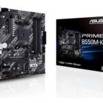 Tarjeta Madre Asus Prime B550m-k Am4 4x Ddr4 2x M.2 Pcie 4.0 Micro Atx Negro_0