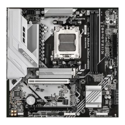 GIGABYTE B850M Force WIFI6E V2, Tarjeta Madre Micro ATX, Socket AM5, AMD B850, DDR5 hasta 128GB, PCIe 5.0, WiFi 6E, 2.5GbE LAN, RGB Fusion_0