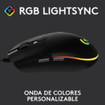 Mouse Gaming Logitech G203 Negro_5