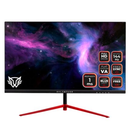 Balam Rush Monitor Gamer Plano 23.8" Ultra Odyssey MTX24G VA+144Hz+1ms+FullHD 1080p/HDMI+DP+3.5mm/Negro_0