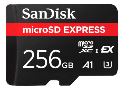 Tarjeta De Memoria Sandisk Microsd Express De 256 Gb, Negra_0