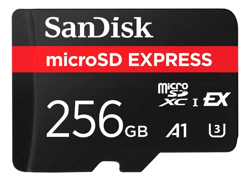 Tarjeta De Memoria Sandisk Microsd Express De 256 Gb, Negra_0 Tarjeta De Memoria Sandisk Microsd Express De 256 Gb, Negra_0