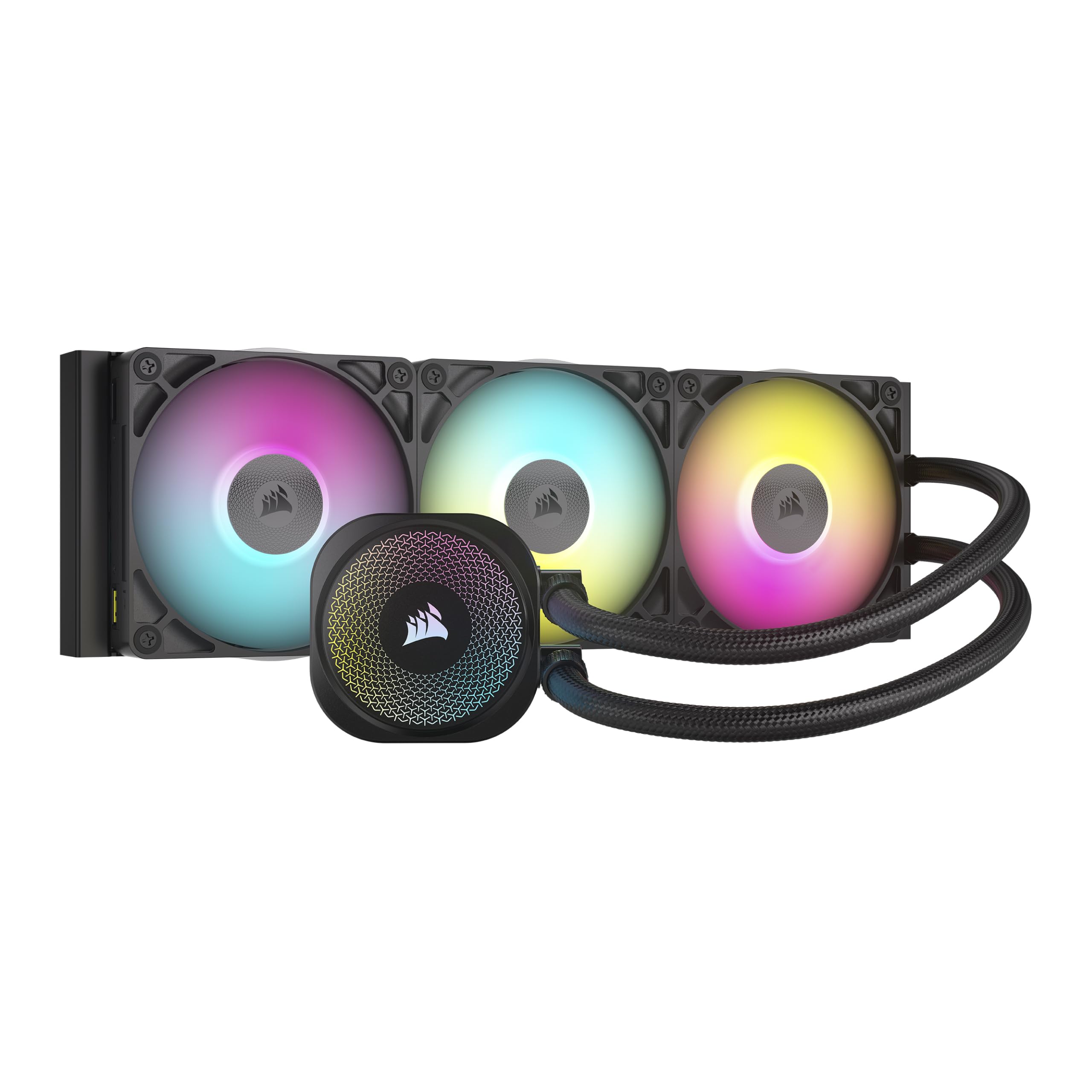 Corsair iCUE Link Titan 360 RX Refrigerador LÃquido RGB para CPU â 360mm AIO â 3X RX120 Ventiladores RGB Incluidos â Intel LGA 1851/1700, AMD AM5/AM4 â Hub iCUE Link Incluido â Negro_0 Corsair iCUE Link Titan 360 RX Refrigerador LÃquido RGB para CPU â 360mm AIO â 3X RX120 Ventiladores RGB Incluidos â Intel LGA 1851/1700, AMD AM5/AM4 â Hub iCUE Link Incluido â Negro_0