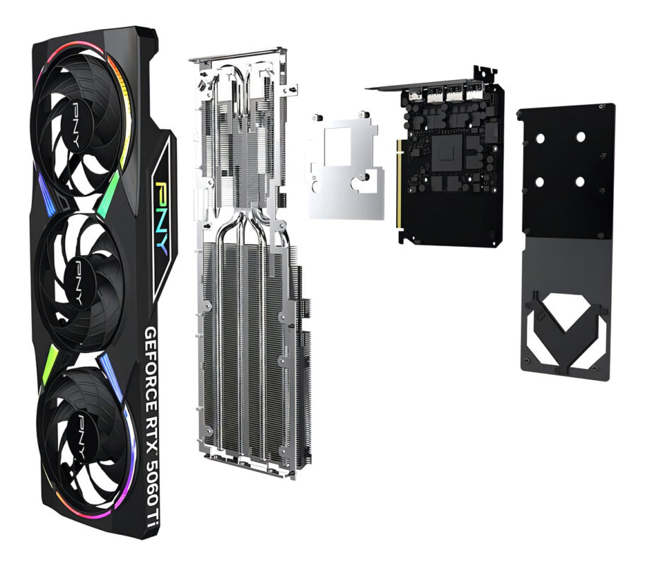 Tarjeta De Video Pny Nvidia Geforce Rtx 5060ti 8gb Oc_1
