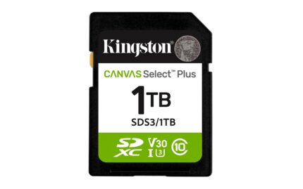 Kingston Tarjeta De Memoria SD, Canvas Select Plus Gen3, Capacidad: 1TB, Full HD, Clase 10, UHS-I, U3, V30, Lectura: 150MB/s, SKU: SDS3/1TB_0