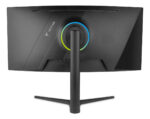 Monitor Gamer Curvo Yeyian Va 34 , 100hz, 1ms, 3440x1440 Wide Quad Hd, Luces Rgb, Hdmi 2.0, Displayport, Freesync, G-sync, Vesa, Para Xbox Series X/s/ps5/ps4/mac Ymc-fv234-m1 Negro_1