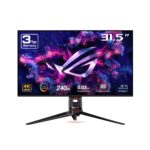 ASUS ROG Swift Monitor para Juegos OLED 4K de 32 Pulgadas (PG32UCDM) - UHD (3840 x 2160), QD-OLED, 240Hz, 0.03ms, Compatible con G-Sync, disipador tÃ©rmico Personalizado, pelÃ­cula de grafeno, 99%_0