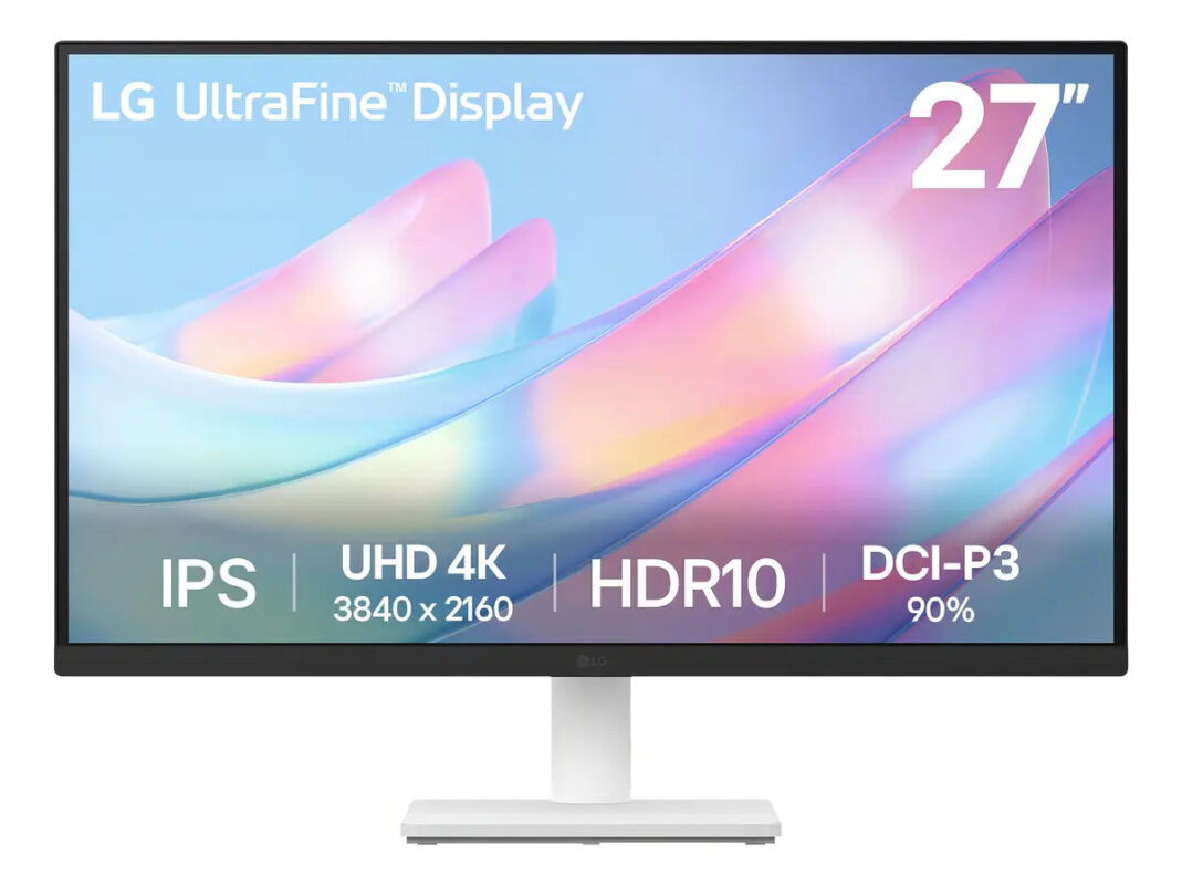 Monitor LG Ultrafine 27 4k Blanco Ips_0