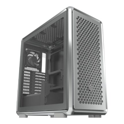 Cooler Master MasterFrame 600 Silver Freeform 2.0 - Half Tower, Paneles Laterales magnéticos, Interior Personalizable, GPU MAX, 410 mm AIO MAX, 420 mm Tipo C, Vidrio MF600-SGNN-S00_0