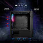 Gabinete Balam Rush Nova Artic Gi725 Mini Torre Negro_2