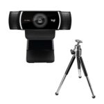 Logitech C922 Pro Stream, CÃ¡mara Web para Streaming Profesional con superrÃ¡pido HD 720p a 60 fps, TrÃ­pode Incluido y Licencia Gratuita de 3 Meses para XSplit - Negro_0