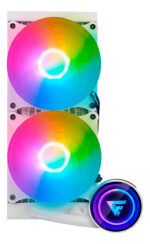 Enfriamiento Liquido Game Factor Lqg601 Argb 240mm Intel/amd Led Blanco-argb_3