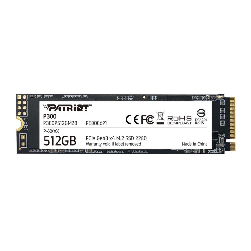 Unidad de Estado Sólido Patriot P300 1Tb M.2 2280 Pcie Gen 3 X4_0