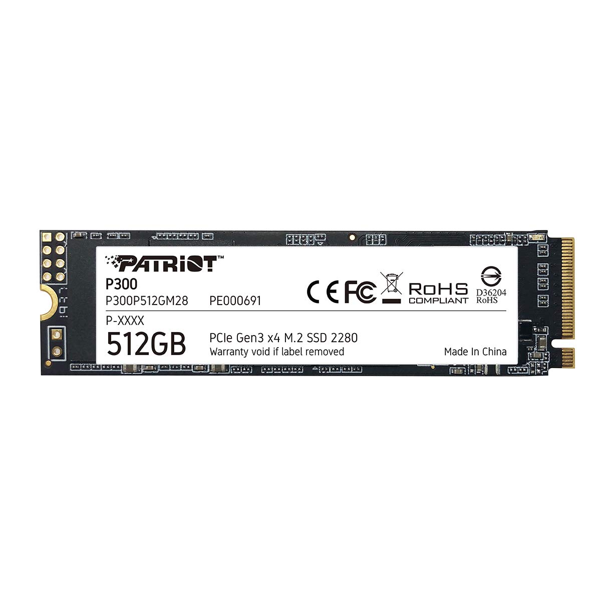 Unidad de Estado Sólido Patriot P300 1Tb M.2 2280 Pcie Gen 3 X4_0 Unidad de Estado Sólido Patriot P300 1Tb M.2 2280 Pcie Gen 3 X4_0