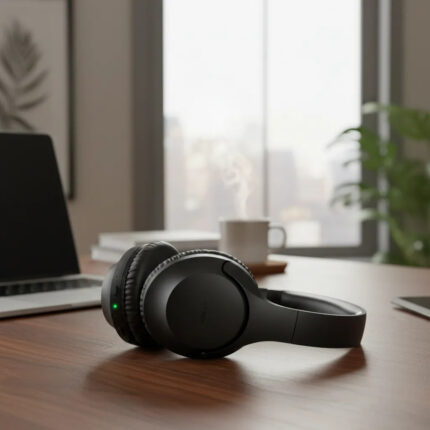 Audífonos Acteck Elite Zion Plus Hp645 Inalámbricos Negros_1