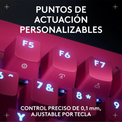 Teclado Alámbrico Pro X Tkl Rapid Magenta Pro X Tkl Logitech G Inglés Internacional_1