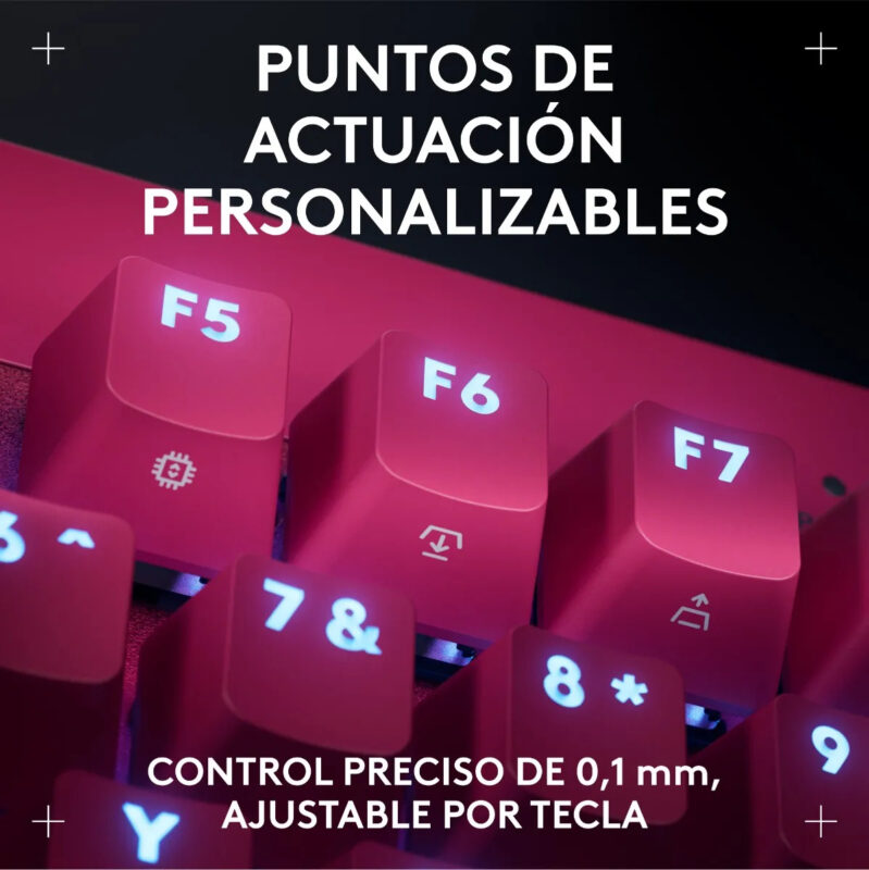 Teclado Alámbrico Pro X Tkl Rapid Magenta Pro X Tkl Logitech G Inglés Internacional_1