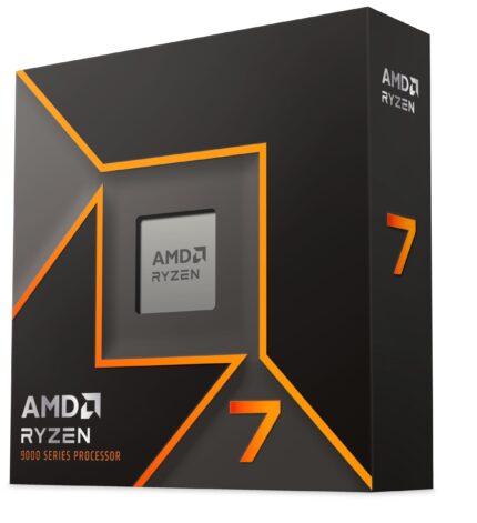 AMD Ryzen 7 9700X Procesador de computadora Desbloqueado de 8 núcleos y 16 Hilos 100-100001404WOF_0