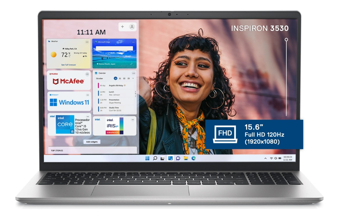 Laptop Inspiron 3530 Ci5 1334u 16gb Ram 512gb Ssd 15.6 Dell Plateado_0 Laptop Inspiron 3530 Ci5 1334u 16gb Ram 512gb Ssd 15.6 Dell Plateado_0