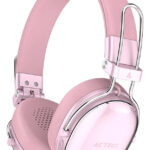 Audífonos Acteck Elite Hp710 Inalámbricos Rosa_0