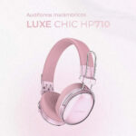 Audífonos Acteck Elite Hp710 Inalámbricos Rosa_1