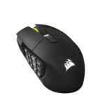 Corsair Scimitar Elite Wireless SE MMO Ratón para Juegos  33,000 dpi, 16 Botones Programables, Key Slider Ajustable, Elgato Virtual Stream Deck, 1K Hyper-Polling - PC, PS5, PS4, Xbox, Mac  Gunmetal_0