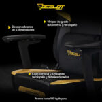 Silla Gamer Ocelot Os-king Vinipiel Negra Ajustable_8