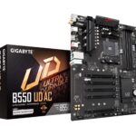 GIGABYTE B550 UD AC (AM4/ AMD/ B550/ ATX/Dual M.2/ SATA 6Gb/s/USB 3.2 Gen 2/ Intel 802.11a/b/g/n/AC/Realtek GbE LAN/PCIe 4.0/Placa Madre)_0