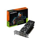 GIGABYTE GeForce RTX 5050 OC Tarjeta gráfica 8G de Perfil bajo, 8GB GDDR6 de 128 bits, PCIe 5.0, soporta hasta 4 Pantallas, Tarjeta de Video GV-N5050OC-8GL_0