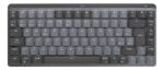 Teclado Logitech Master Series Qwerty Tactil Español España Color Grafito Con Luz Blanca_0