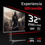 Monitor Gamer Plano 32 Ips Ultra Explorer Mxt32p Qhd 165 Hz Gris Oscuro_2