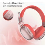 Audífonos Acteck Elite Hp710 Inalámbricos Salmón_2