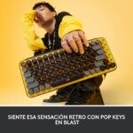 Teclado Logitech Pop Blast Bluetooth Español Latinoamérica_2