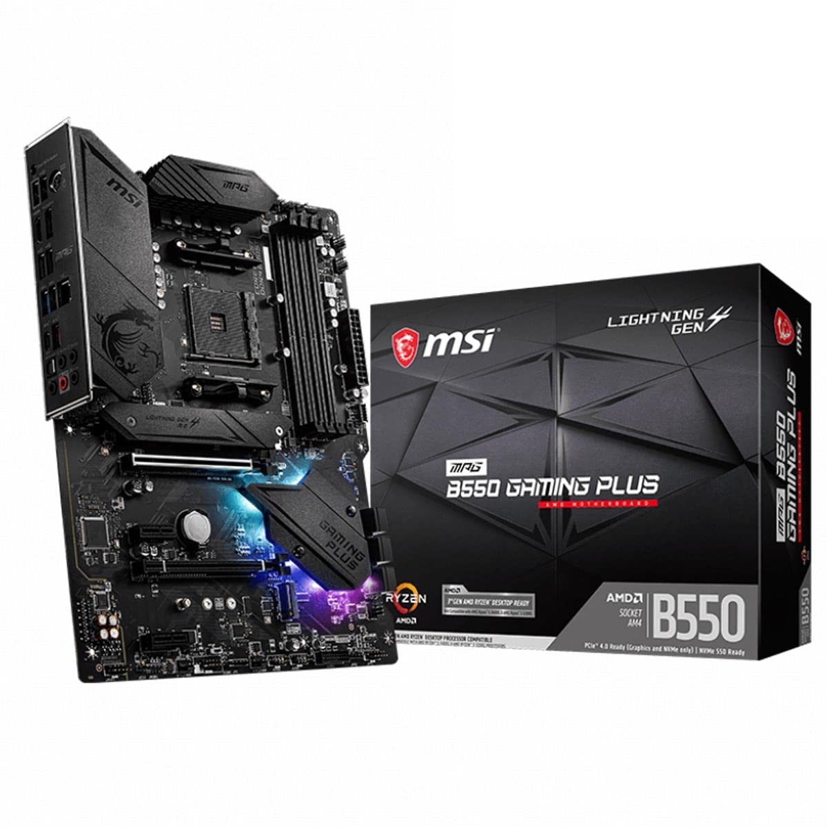 msi MPG AMD B550 Gaming Plus Socket AM4 ATX DDR4-SDRAM Motherboard_0 msi MPG AMD B550 Gaming Plus Socket AM4 ATX DDR4-SDRAM Motherboard_0