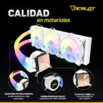 Cooler Ocelot Gaming Polar Wave 360mm Rgb Blanco_2