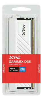 Memoria Ram Adata Xpg Gammix 8gb Ddr4 Blanca 3200mhz_3