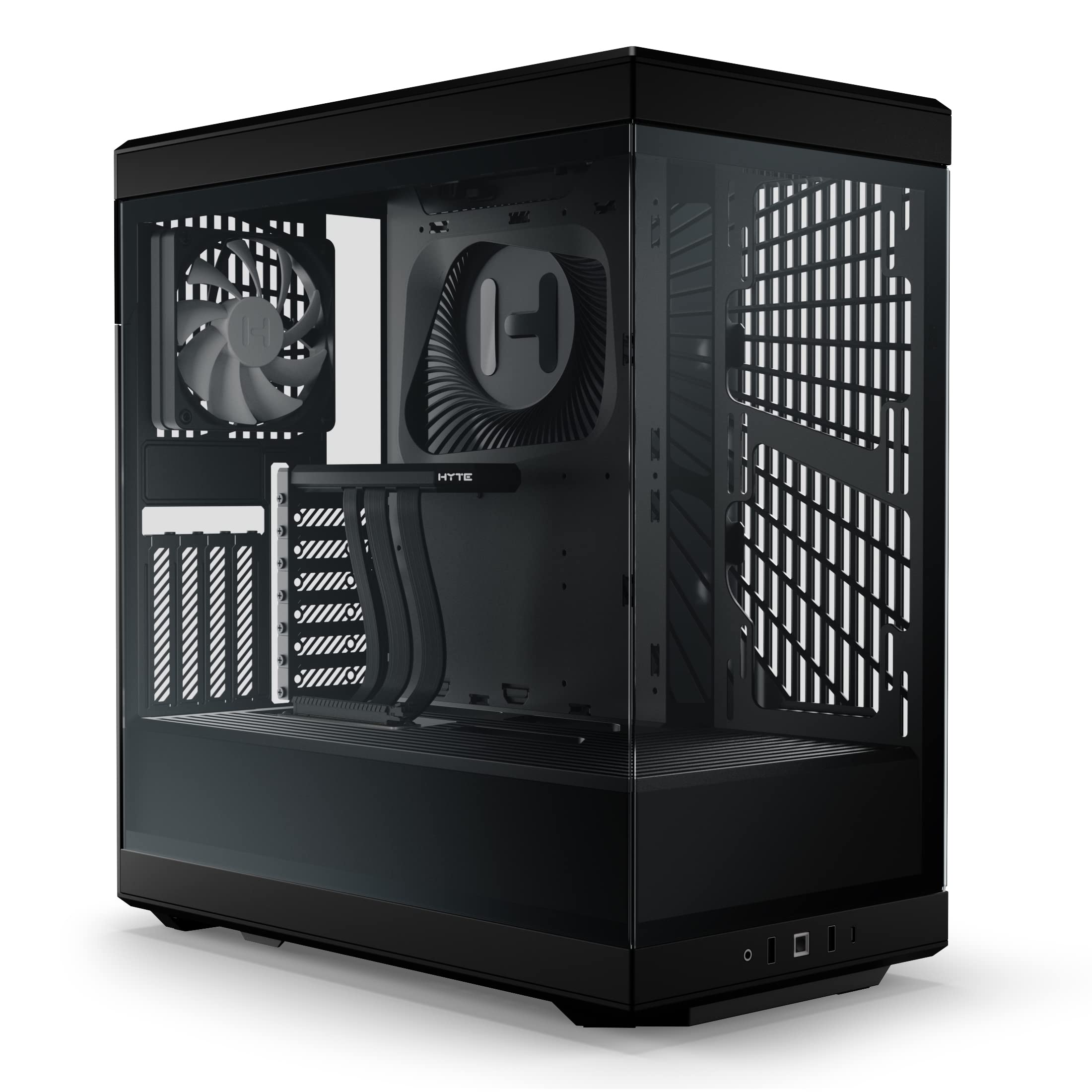 Hyte Y40 S-Tier Estuche estético ATX Mid Tower Estuche para Juegos de computadora - Negro CS-HYTE-Y40-B_0 Hyte Y40 S-Tier Estuche estético ATX Mid Tower Estuche para Juegos de computadora - Negro CS-HYTE-Y40-B_0