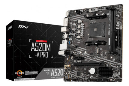 Msi A520m-a Pro Micro Atx Am4 Ddr4 Negro_0