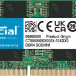 Crucial Basics 16GB DDR4 3200MT/s CL22 SODIMM 260-pin 1.2V CB16GS3200_0